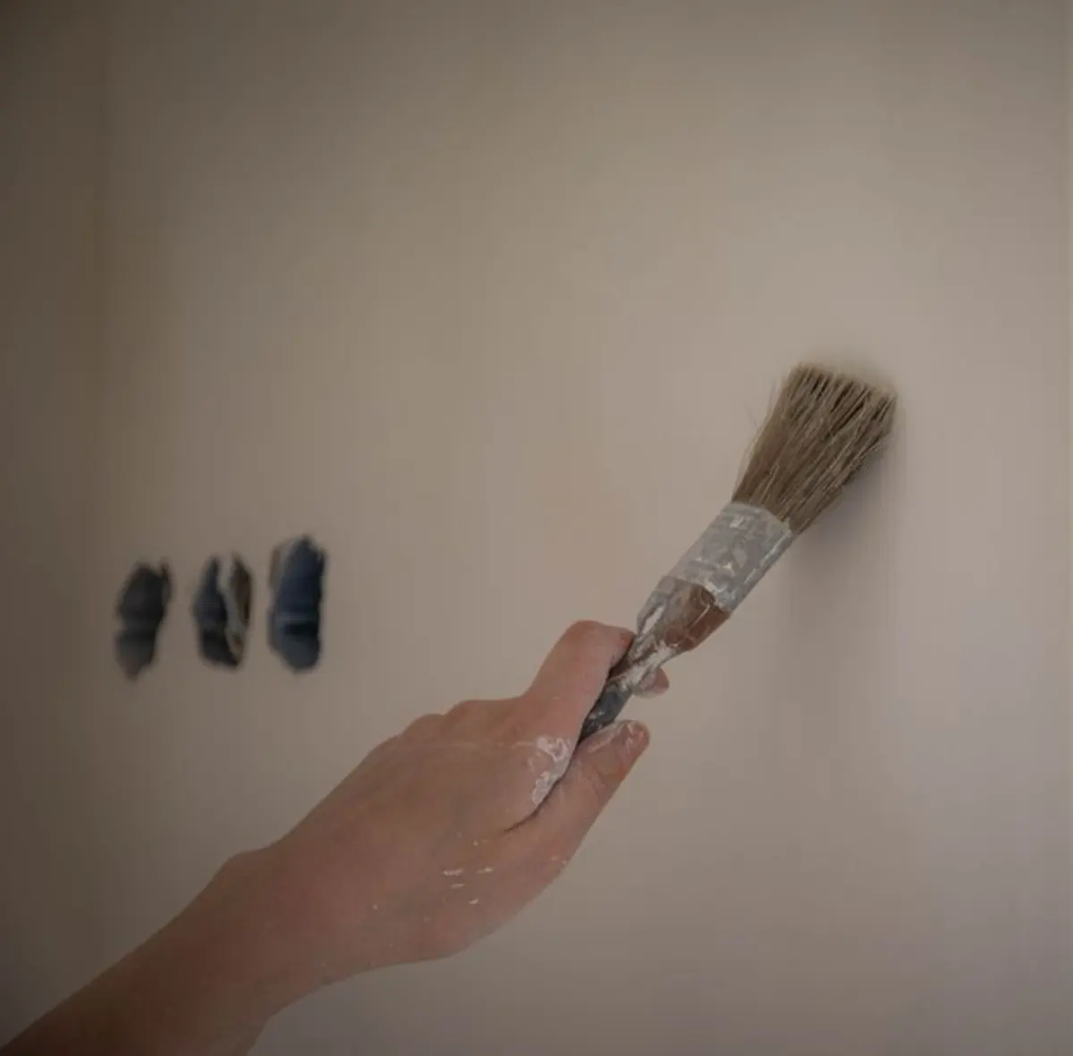 Échantillons de couleurs dans un intérieur